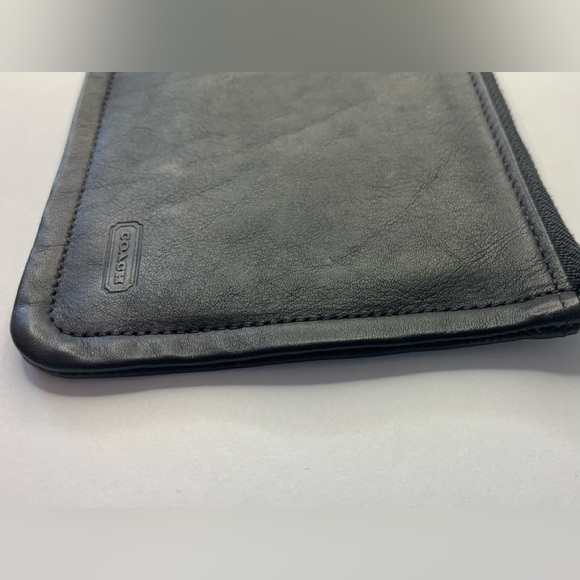 Vintage Coach Skinny Make-Up Kit #7170 Black Glove Tanned Leather - Picture 6 of 12